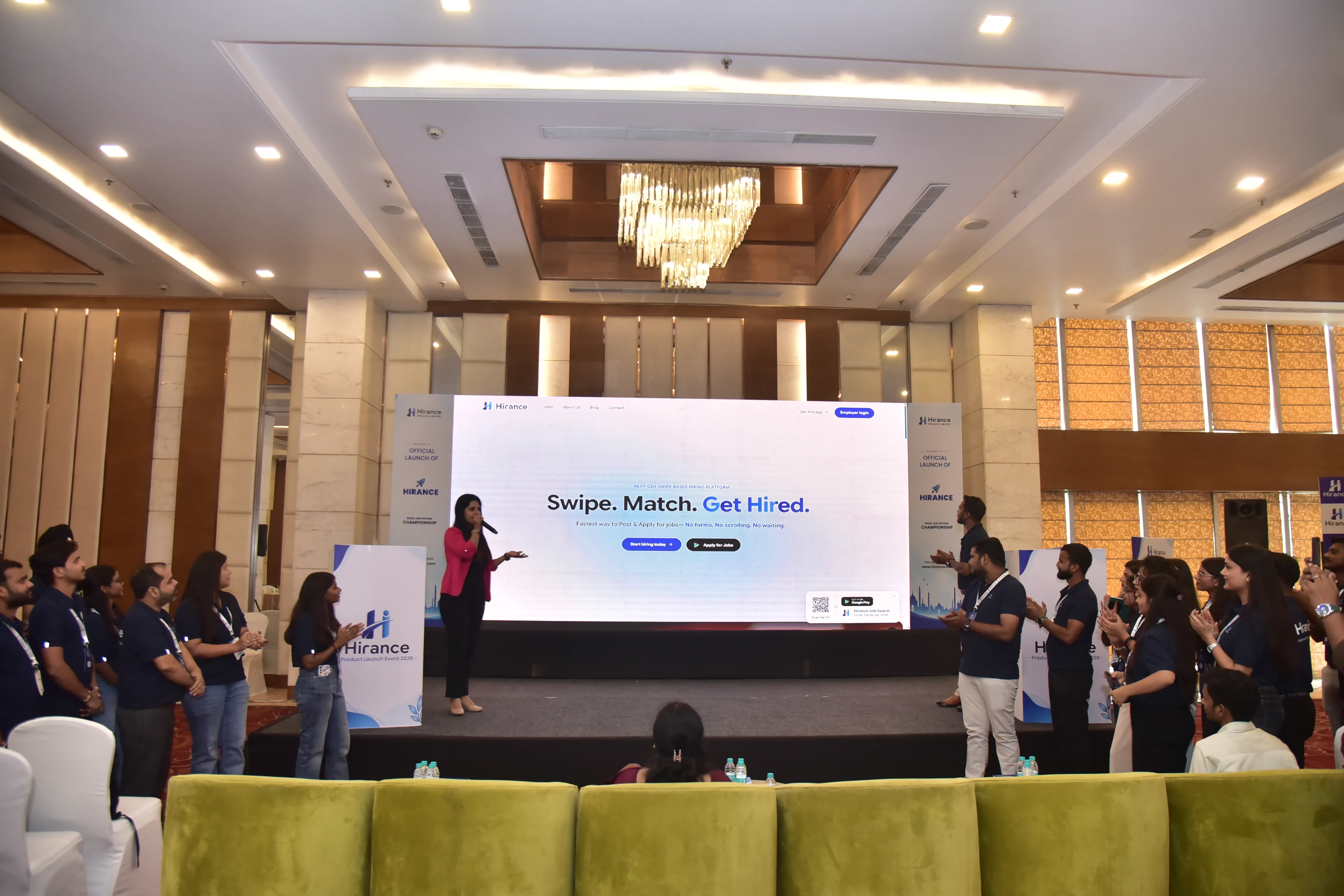 Leadership Keynote Address at Hirance Lucknow Launch